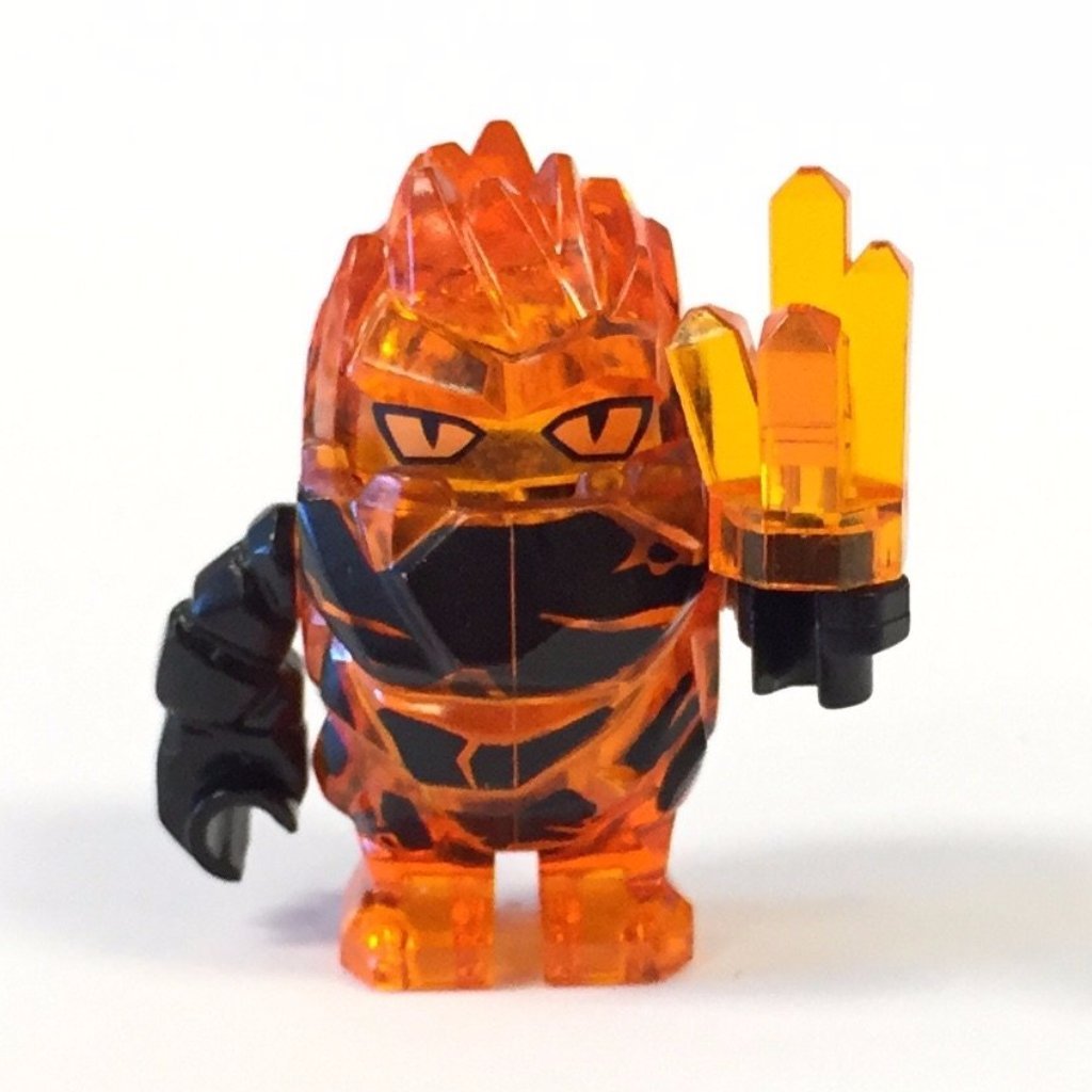 power miners rock monsters Rock Monster: Firax (Trans-Orange), LEGO Minifigures, Power Miners – Creative Brick Builders