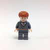 LEGO Minifigure-Ron Weasley, Gryffindor Stripe Torso, Sleeping / Awake Face-Harry Potter / Goblet of Fire-HP064-Creative Brick Builders