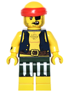 LEGO Minifigure-Scallywag Pirate-Collectible Minifigures / Series 16-COL16-9-Creative Brick Builders