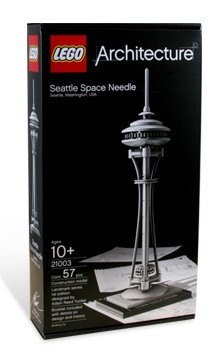 Space needle lego online set