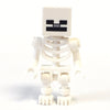 LEGO Minifigure-Skeleton With Cube Skull-Minecraft-MIN011-Creative Brick Builders
