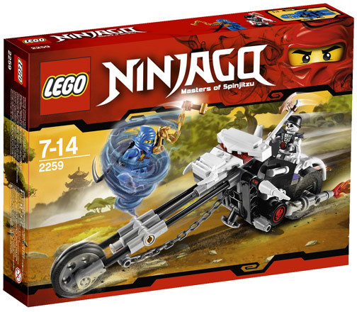 LEGO Skull Motorbike--2259-1 – Creative Brick Builders