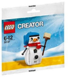 LEGO Set-Snowman (Polybag)-Holiday / Christmas / Creator-30197-1-Creative Brick Builders