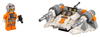 LEGO Set-Snowspeeder-Star Wars / Star Wars Microfighters Series 2 / Star Wars Episode 4/5/6-75074-1-Creative Brick Builders