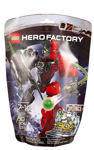 LEGO Set-Splitface-Hero Factory / Villains-6218-1-Creative Brick