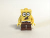 LEGO Minifigure-SpongeBob - Shocked Look-SpongeBob SquarePants-bob007-Creative Brick Builders