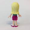LEGO Minifigure-Stephanie (Magenta Layered Skirt, Olive Green Top)-Friends-FRND065-Creative Brick Builders