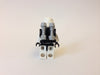 LEGO Minifigure -- Stormtrooper (Tatooine) with White Pauldron, Re-Breather on Back, Dirt Stains , Patterned Head (Sandtrooper Sergeant) (9490)-Star Wars / Star Wars Episode 4/5/6 -- SW0383 -- Creative Brick Builders