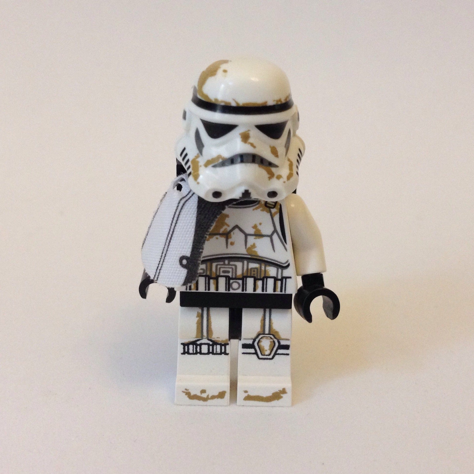 LEGO Stormtrooper with White Pauldron, Re-Breather, Dirt Stains, Printed  Head Minifigure
