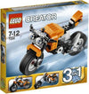 LEGO Set-Street Rebel-Creator / Model / Riding Cycle-7291-1-Creative Brick Builders