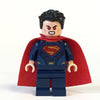 LEGO Minifigure-Superman - Dark Blue Suit, Tousled Hair-Super Heroes-SH219-Creative Brick Builders