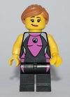 LEGO Minifigure-Surfer Girl-Collectible Minifigures / Series 4-COL04-5-Creative Brick Builders
