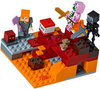 LEGO Set-The Nether Fight-Minecraft-21139-1-Creative Brick Builders