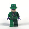 LEGO Minifigure-The Riddler - Green and Dark Green Zipper Outfit-Super Heroes / Batman II-SH088-Creative Brick Builders