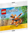 LEGO Set-Tiger (Polybag)-Creator / Basic Model / Creature-30285-1-Creative Brick Builders