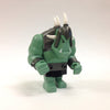 LEGO Minifigure-Troll, Sand Green with 5 White Horns-Castle / Fantasy Era-CAS364-Creative Brick Builders