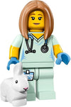LEGO Minifigure-Veterinarian-Collectible Minifigures / Series 17-COL17-5-Creative Brick Builders
