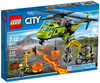 LEGO Set-Volcano Supply Helicopter-Town / City / Volcano Explorers-60123-1-Creative Brick Builders