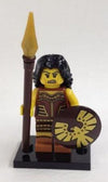 LEGO Minifigure-Warrior Woman-Collectible Minifigures / Series 10-Creative Brick Builders
