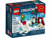 LEGO Set-Winter Skating Scene - Limited Edition Holiday Set (2014)-Holiday / Christmas-40107-1-Creative Brick Builders