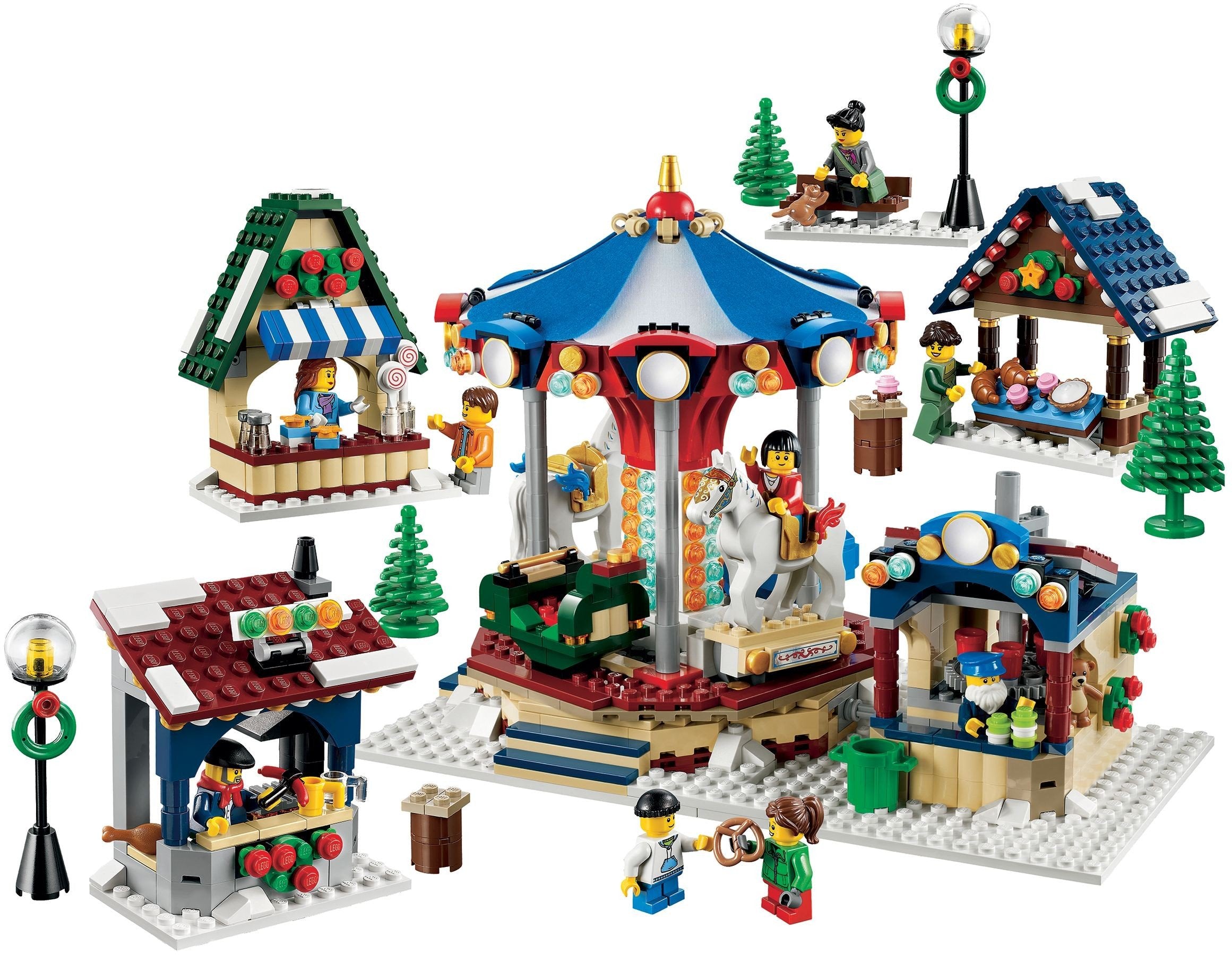 Lego Holiday Lego Winter City LEGO Winter Village Market--10235-1 – Creative Brick Builders