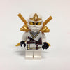 LEGO Minifigure-Zane ZX with Armor and Katanas-Ninjago-NJO031-K-Creative Brick Builders